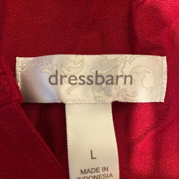 NWT dress barn long sleeve blouse size large - Picture 3 of 4